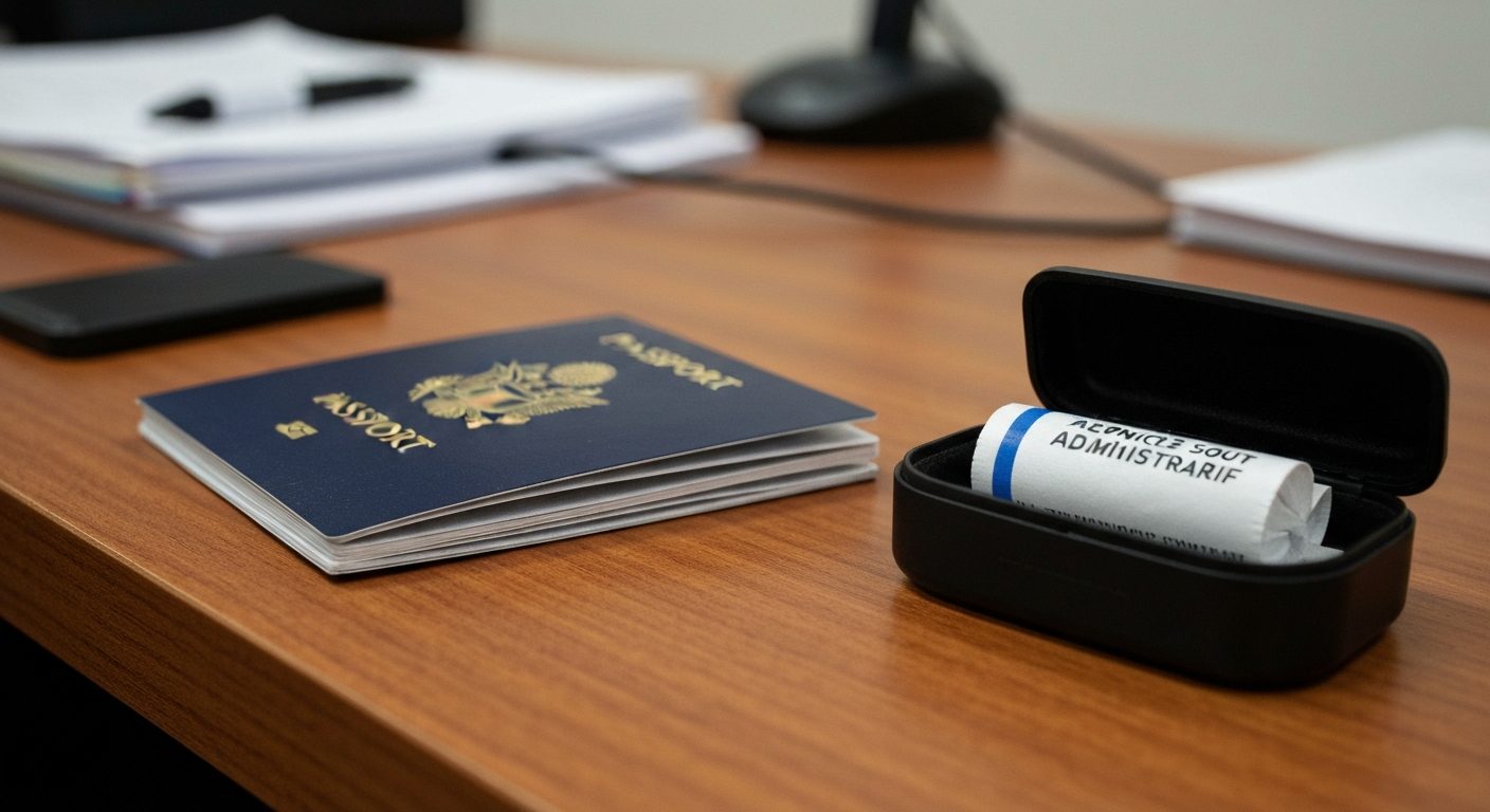 Poste-frontière et documents administratifs
